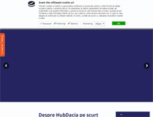 Tablet Screenshot of hubdacia.ro